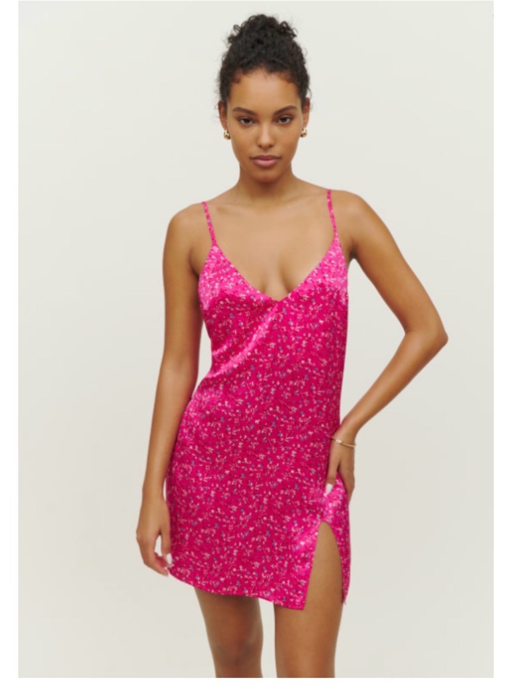 Ballard silk dress XS Reformation